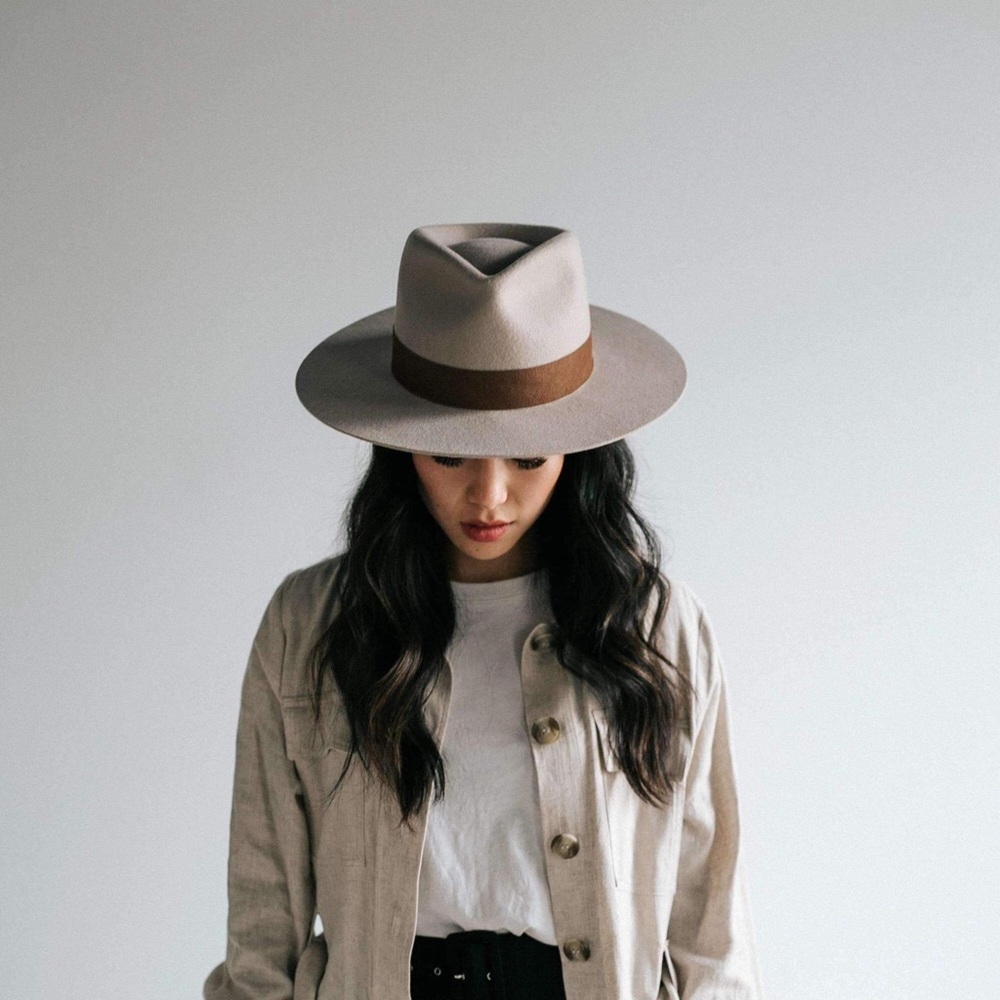 Gigi Pip Miller Fedora in Ivory